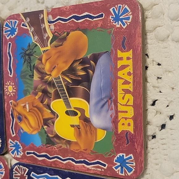 Camel's Joe's Beach Club Coaster Set of 4 in original box. Marlboro Cookbook - Picture 4 of 6